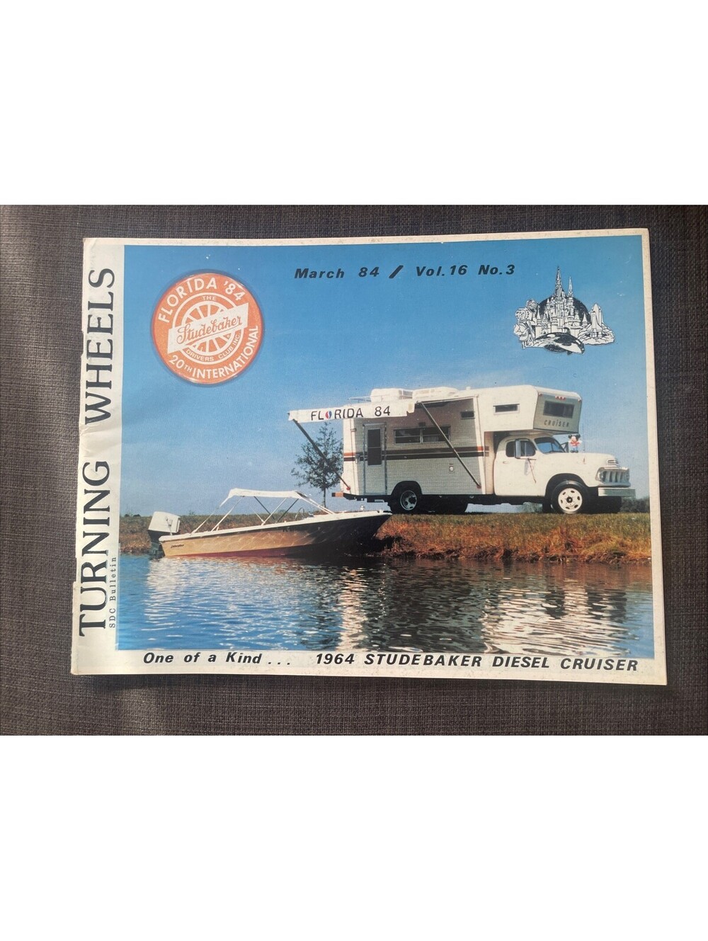 Turning Wheels Studebaker Drivers Club July 1984 Vol 16 No 3 1964 Diesel Cruiser